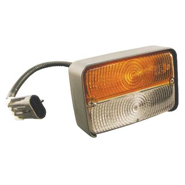 John Deere Clignotant et feu latéral - 03275000 - Feu de position avant +clignotant