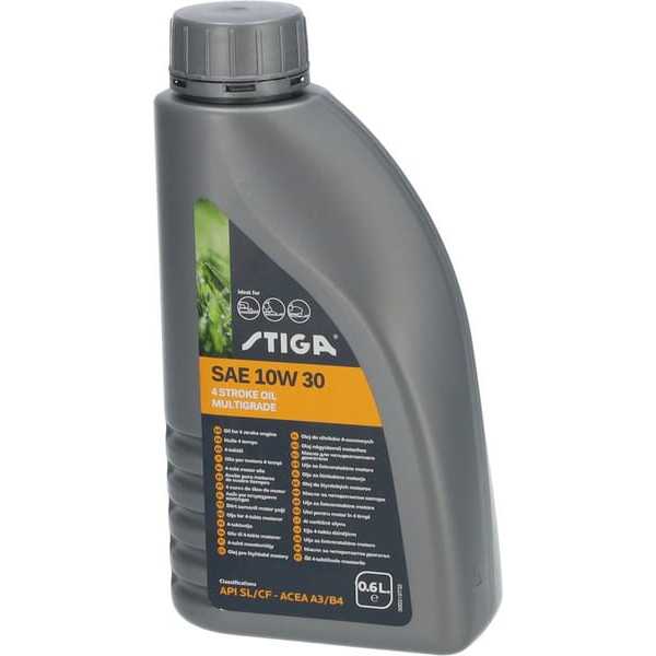 Stiga Huile de moteur - 1111923701 - Huile moteur 4 tps 10W-30 0,6L