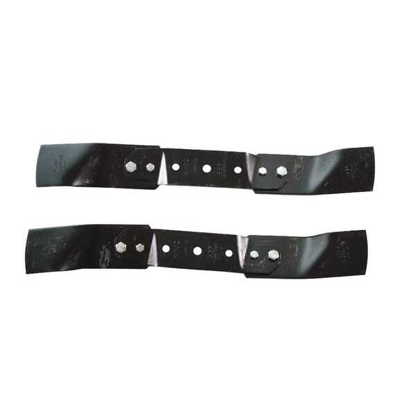 Stiga Lames de tondeuses à gazon triées par longueurOE - 1134908001 - Kit 2 lames