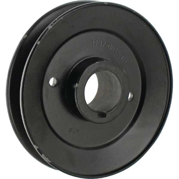 Stiga Poulies et tendeursaperçuOE F&G - 1137001501 - Poulie s. plat. coupe Ø=106mm