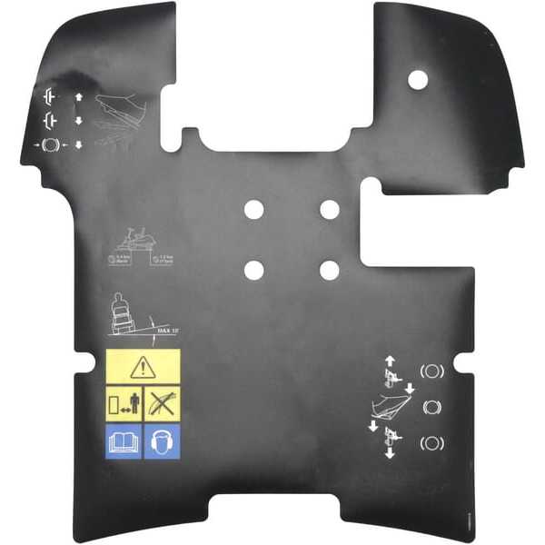 Stiga OE - 1143691813 - Tapis de sol avec étiquettes Villa