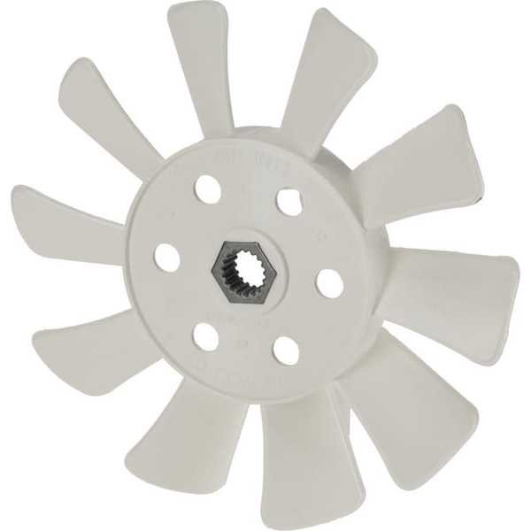 John Deere Rouesvue d'ensembleOE - 1A646083050 - Ventilateur blanc