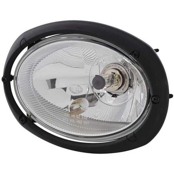 John Deere Phare Oval 120 - 1AB996157081 - Phare avant à encastrer H4