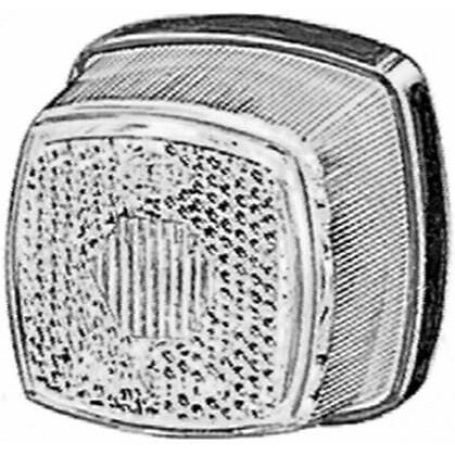 John Deere Feu latéral - 2PG003057067 - Feu de position 62x62 Hella