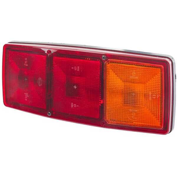 John Deere Feu arrière 344 x 147mm - 2SD003167021 - Feu arrière d.