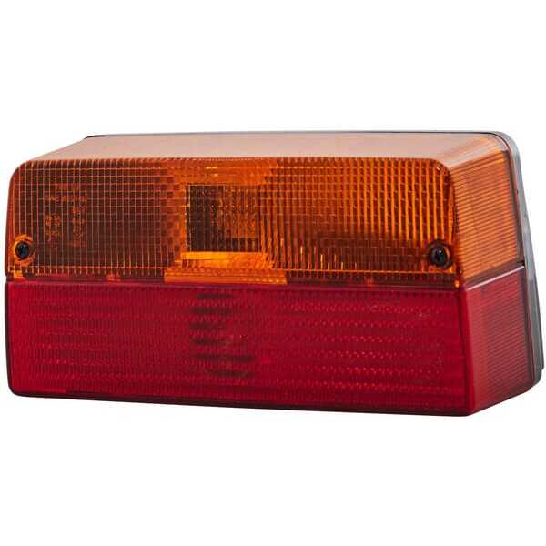 John Deere Feu arrière 220 x 100mm - 2VA006356101 - Feu arrière gauche et droit Hella