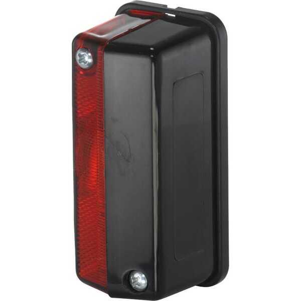 John Deere Feu de gabarit - 2XS005020081 - Feu de gabarit 4W, rectangulaire, 12/24V, rouge, à boulonner, Hella