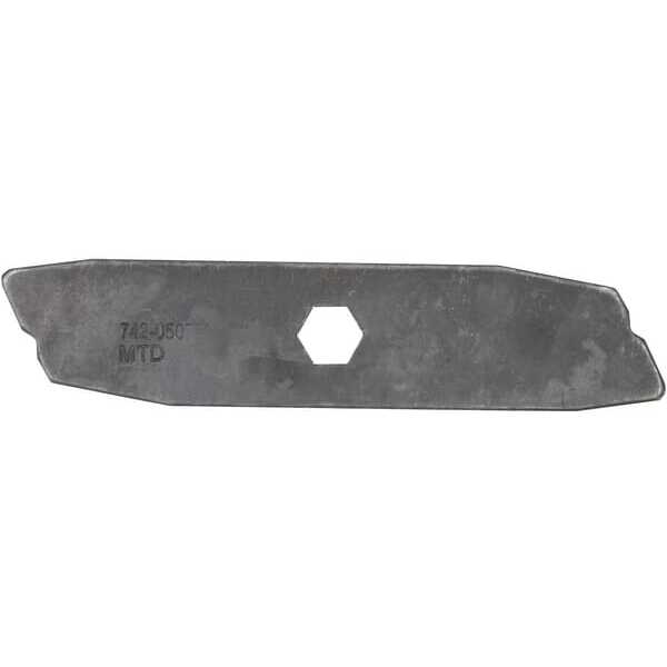 MTD Lame de scarificateurvue d'ensemble - 74205078 - Lame
