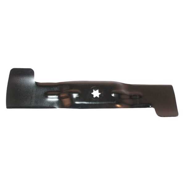 MTD Lames de tondeuses à gazon triées par longueurOE - 7420672 - Lame MTD droite 18,4" trou étoile 6 pointes
