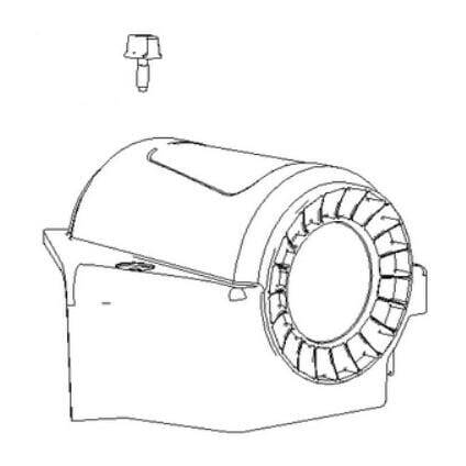 Couvercle de filtre à air - 799102 - Briggs & Stratton