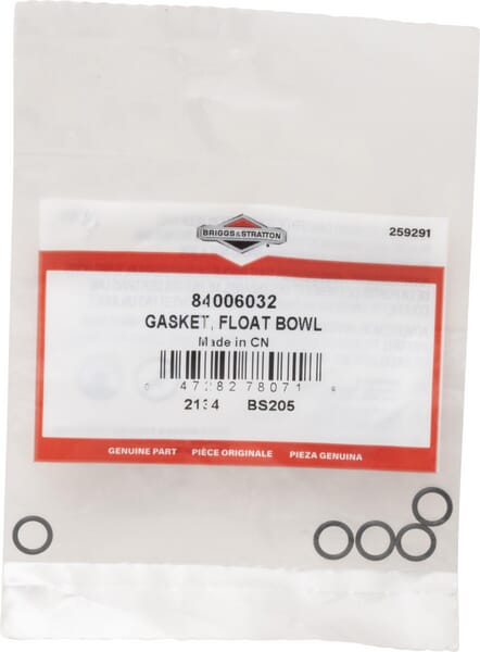 Joint, cuvette de nageur - 84006032 - Briggs & Stratton