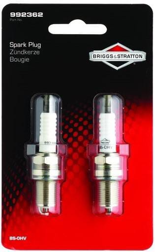 Bougies d\'allumage 2 pièces BS-OHV blister - 992362 - Briggs & Stratton