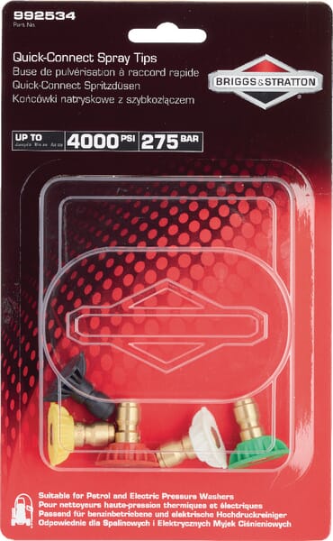 Embouts de pulvérisation à connexion rapide Petr - 992534 - Briggs & Stratton