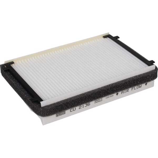 John Deere Filtres de cabine - CU2136 - Filtre de cabine Mann filter