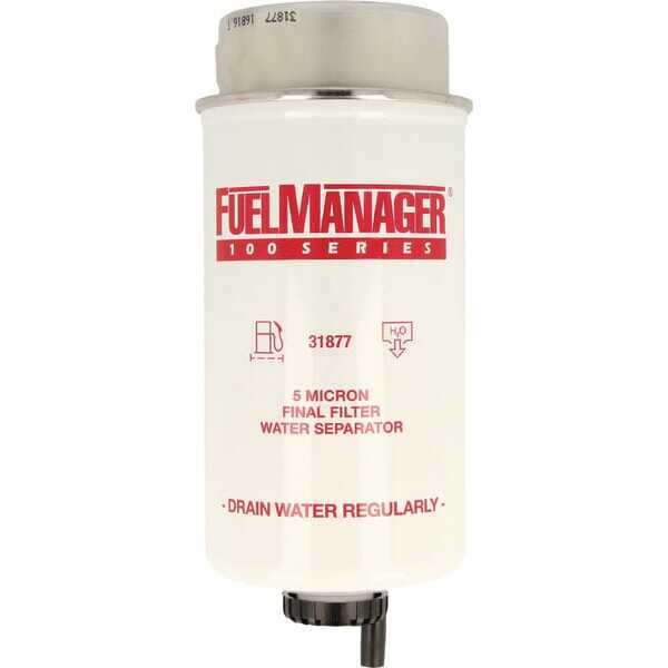 John Deere Cartouche filtrante carburant - FM31877 - Filtre