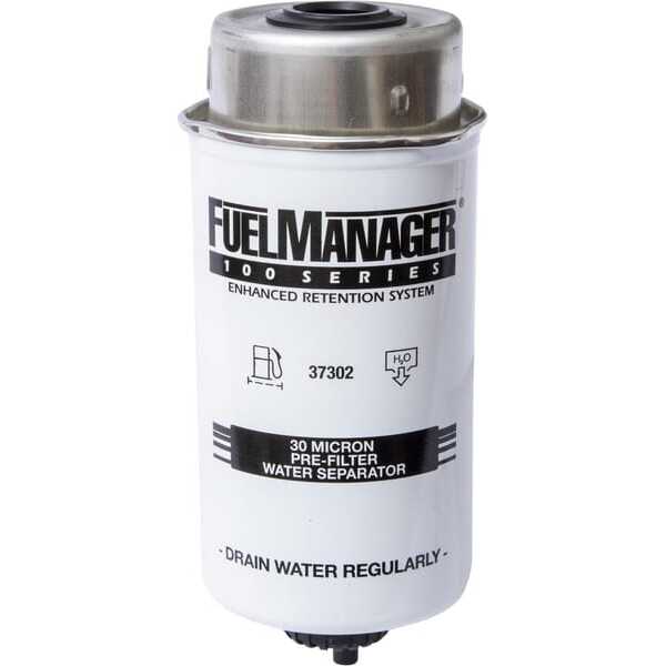 John Deere Cartouche filtrante carburant - FM37302 - Filtre