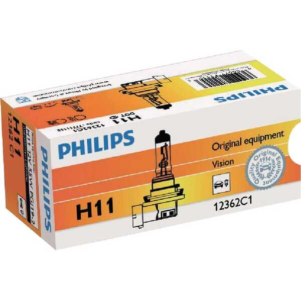 John Deere Ampoule H11 PGJ19-2 - GL12362LL - Ampoule H11 -12V-55W - PGJ19-2