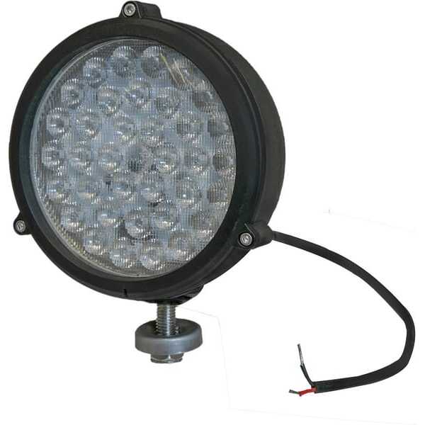 John Deere Phares de travail ronds à LED - LA10427 - Phare de travail LED, 72 W, 5040 lm, rond, faisceau large, Kramp