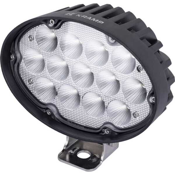 John Deere Phare de travail à LED ovale - LA10432 - Phare de travail LED, 65 W, 5200 lm, ovale, Kramp