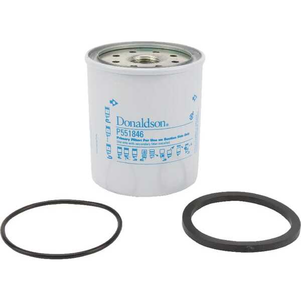 John Deere Filtre à carburant à visser - P551846 - Filtre à carburant séparateur d'eau