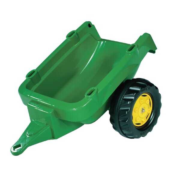 John Deere R12174 RollyKid Remorque verte - R12174 - Remorque, John Deere, vert/jaune, à partir de 2,5 ans, rollyKid by Rolly To