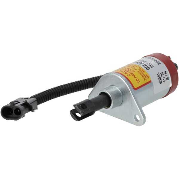 John Deere Solénoïde d'arrêt de carburant - RE526570KR - Solénoïde d'arrêt de carburant