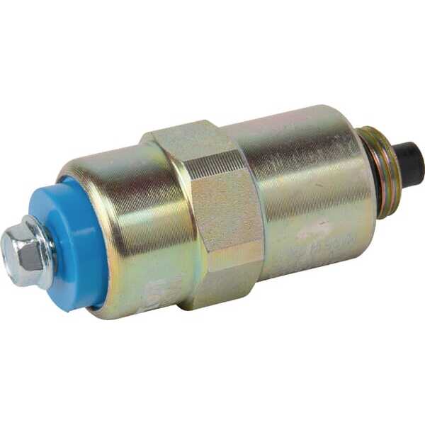 John Deere Solénoïde d'arrêt de carburant - RE54064N - Clapet de fermeture de pompe d'injection