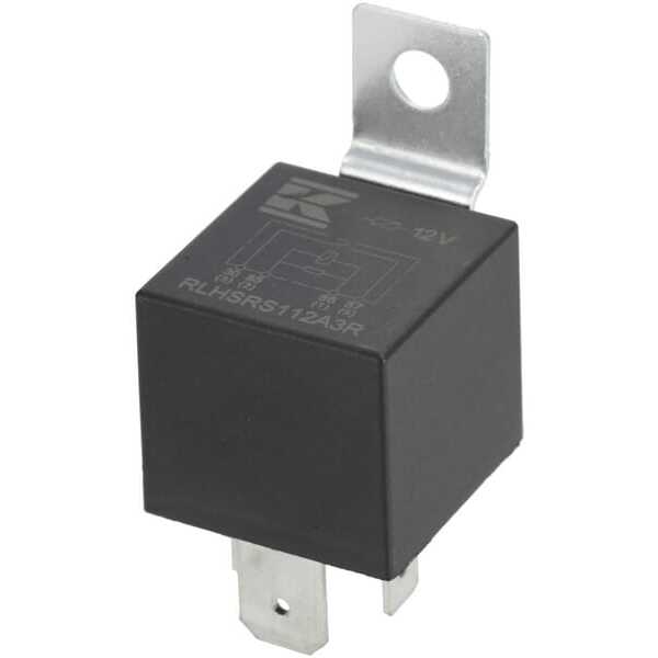John Deere Relais Kramp - RLHSRS112A3R - Relais de puissance 12V, normalement ouvert, 70A, avec résistance, avec support