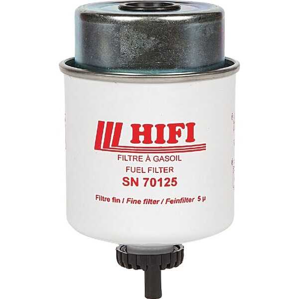 John Deere Cartouche filtrante carburant - SN70125 - Filtre à carburant Hifi