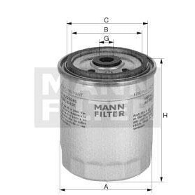 John Deere Cartouche filtrante carburant - SP30082X - Kit entretien p. filtre carbu.
