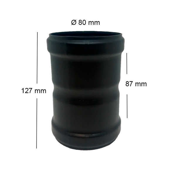 Kit de raccordement poêle à granulés, sortie arrière 100 mm - Tecnovis TEC- Pellet