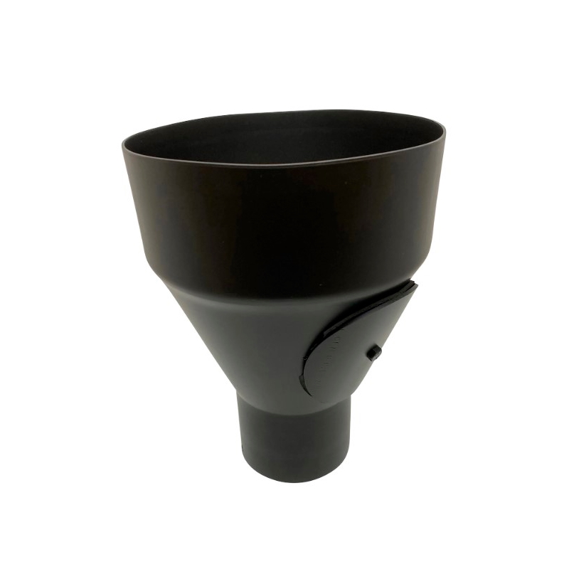 Transition du conduit de fumée de 80 mm à 150 mm